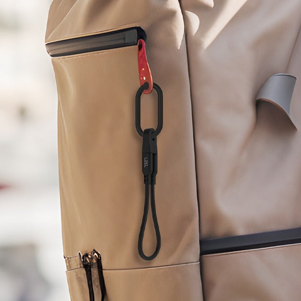 كيبل LZEL Celeris Powerzip بقوة 60 واط USB-C إلى USB-C سلسلة مفاتيح 20 سم | أسود
كيبل LZEL Celeris Powerzip بقوة 60 واط USB-C إلى USB-C سلسلة مفاتيح 20 سم | أسود